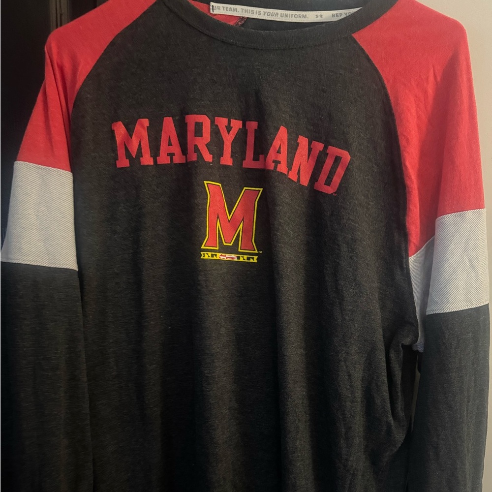 Maryland Under Armor L/S Shirt